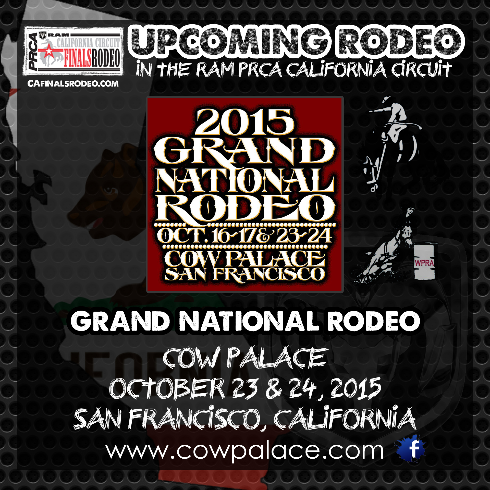 Grand National Rodeo at the Cow Palace Second Weekend Starts Tonight