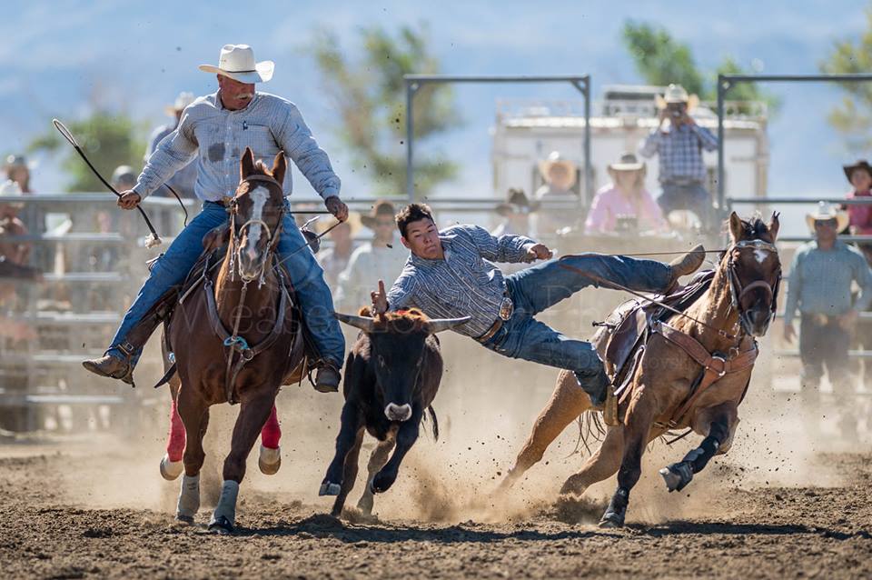 Helping out with D9 Rodeo - Thank you Weasel Loader Photography for this wonderful shot!