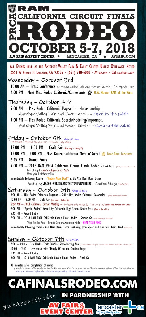 2018-Ram-PRCA-California-Circuit-Finals-Rodeo-Schedule-of-Events