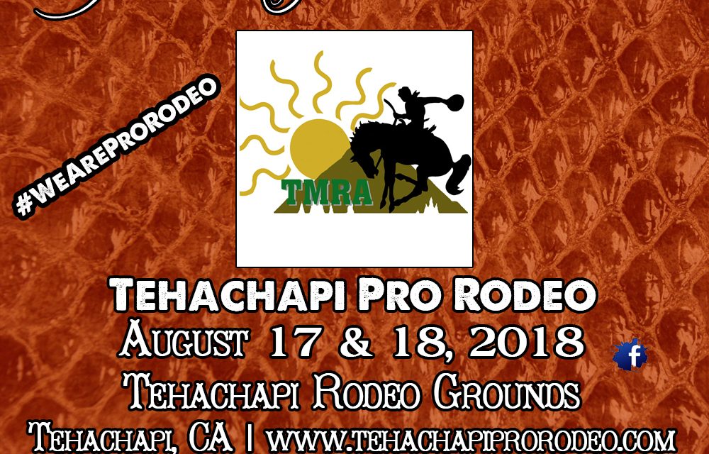 UPCOMING RODEO: Tehachapi Pro Rodeo