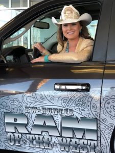 Miss Rodeo California 2018 and her RAM of the West Miss Rodeo California Truck !