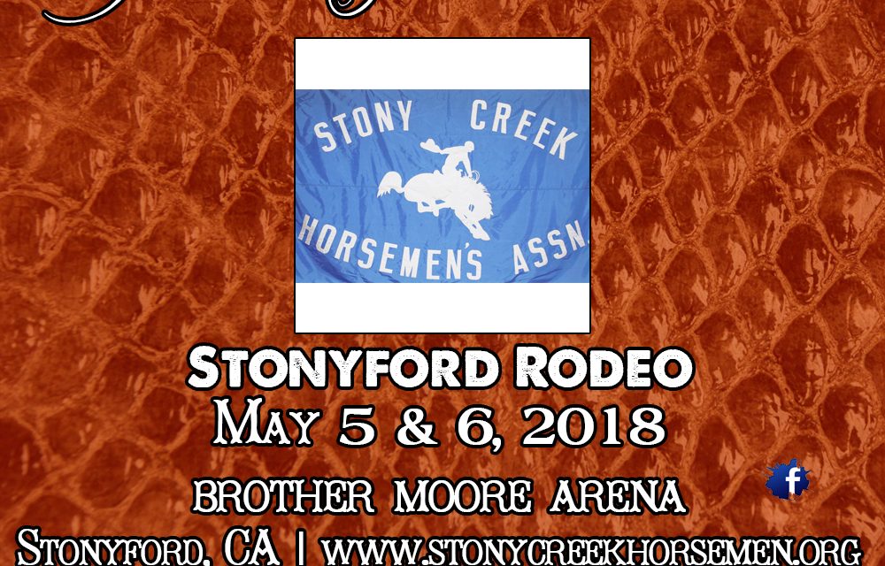 UPCOMING RODEO: Stonyford Rodeo