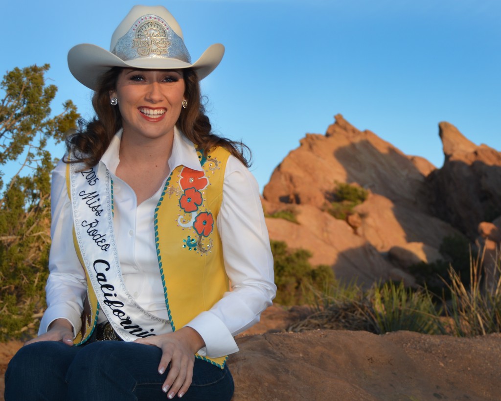 Miss Rodeo California 2015, Carollann Scott (photo by Shawna Nelson)