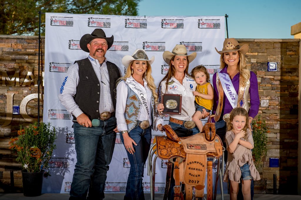 2017 RAM PRCA/WPRA California Circuit - Year End Ladies Barrel Racing Champion - Nellie Miller - photo by Kyoshi Becker