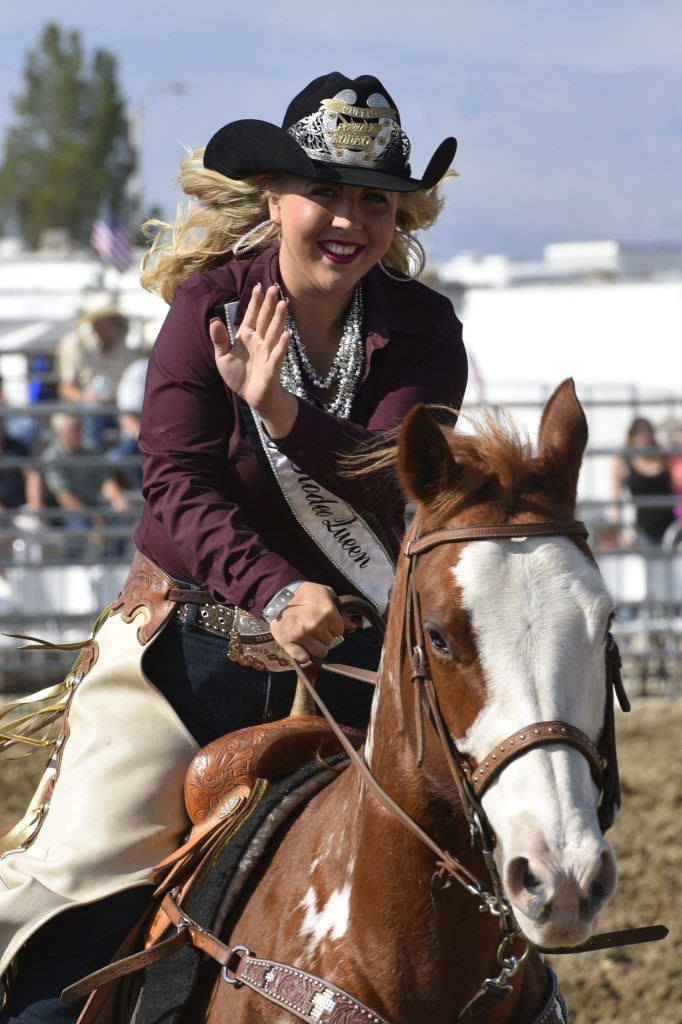 Mariah Hunt - Miss Rodeo Poway 2015 at the 2015 RAM PRCA California Circuit Finals Rodeo (photo by srn)