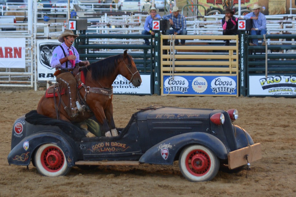 PRCA Specialty Act - Bobby Kerr (Tehachapi Rodeo 2014 - photo by Shawna Nelson)