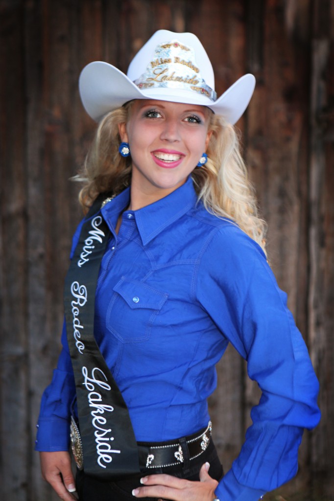 Miss Rodeo Lakeside 2013 - Mariah Hunt (photo courtesy of Geri Goodale- Reminisce Photography. 