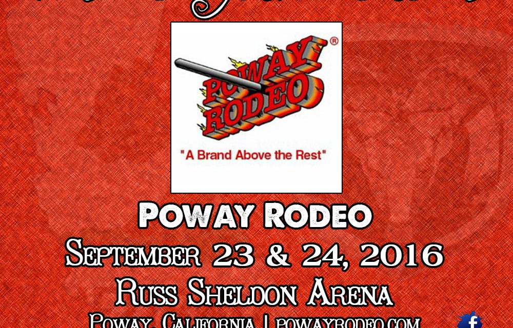 Poway Rodeo – “A Brand Above the Rest” – Starts tonight!