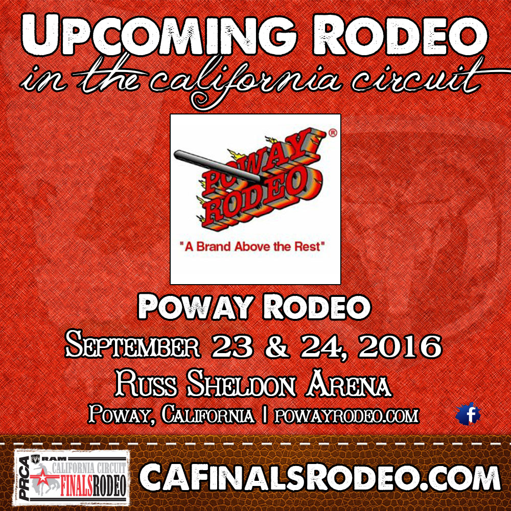 Poway Rodeo - A Brand Above the Rest - September 23 & 24, 2016