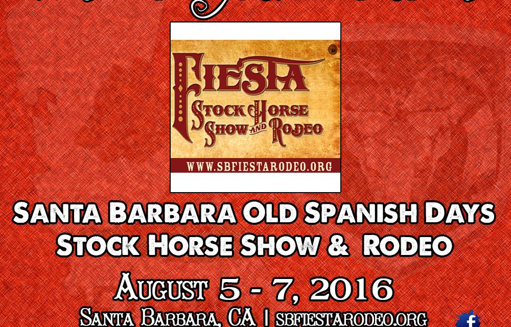 It is Happening!  The PRCA Rodeo at the Santa Barbara Old Spanish Days Stock Horse Show & Rodeo!
