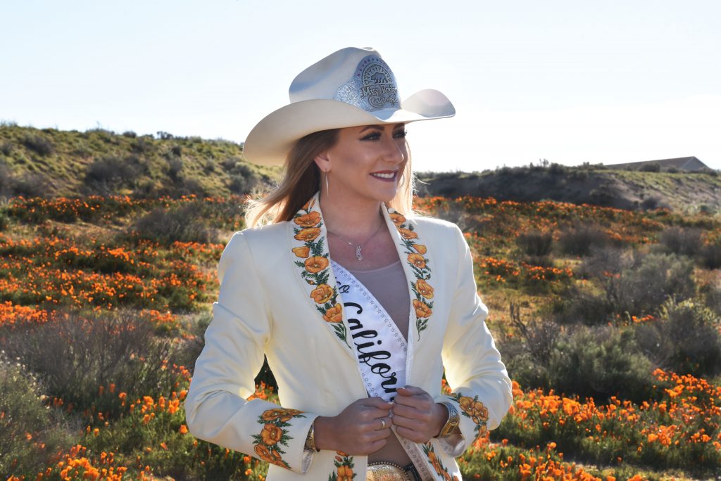Miss Rodeo California 2017, Brittney Phillips (photo by Shawna Nelson)