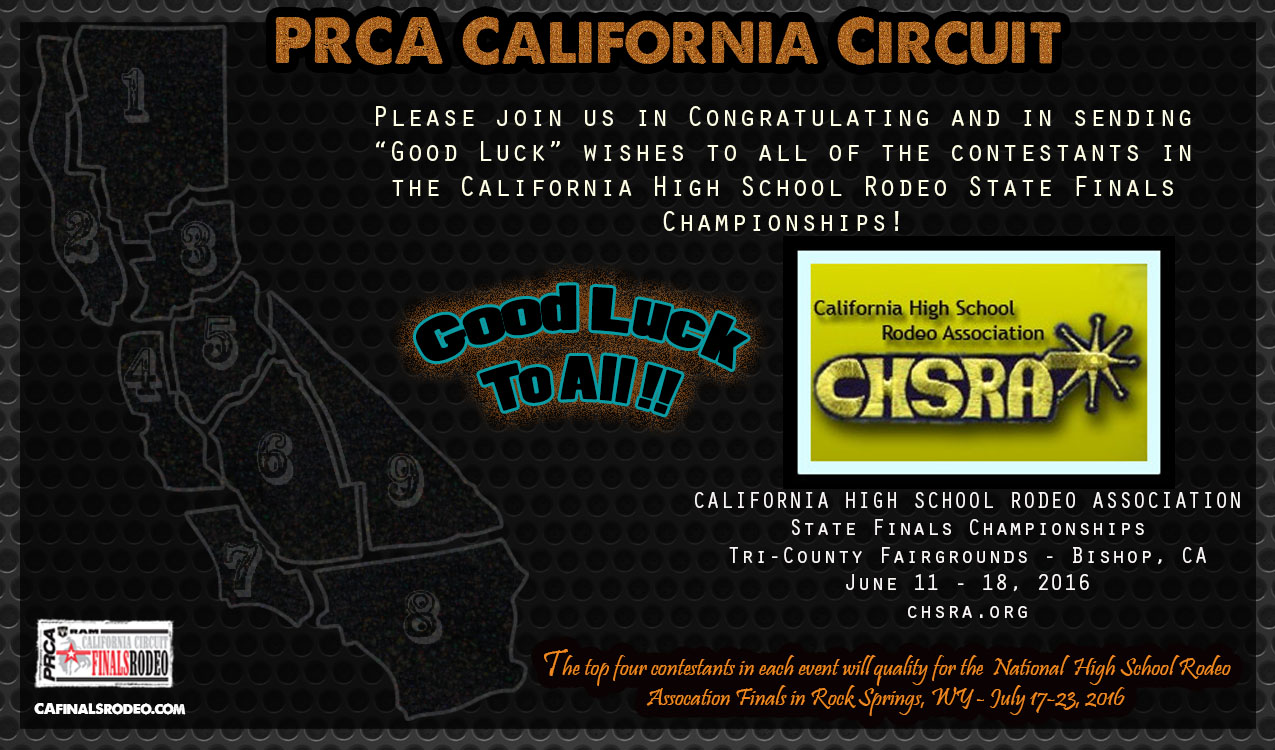 The California State High School Rodeo Finals is underway in Bishop, CA!