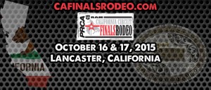 RAM PRCA California Circuit Finals Rodeo - October 16 & 16, 2015 - Lancaster, CA