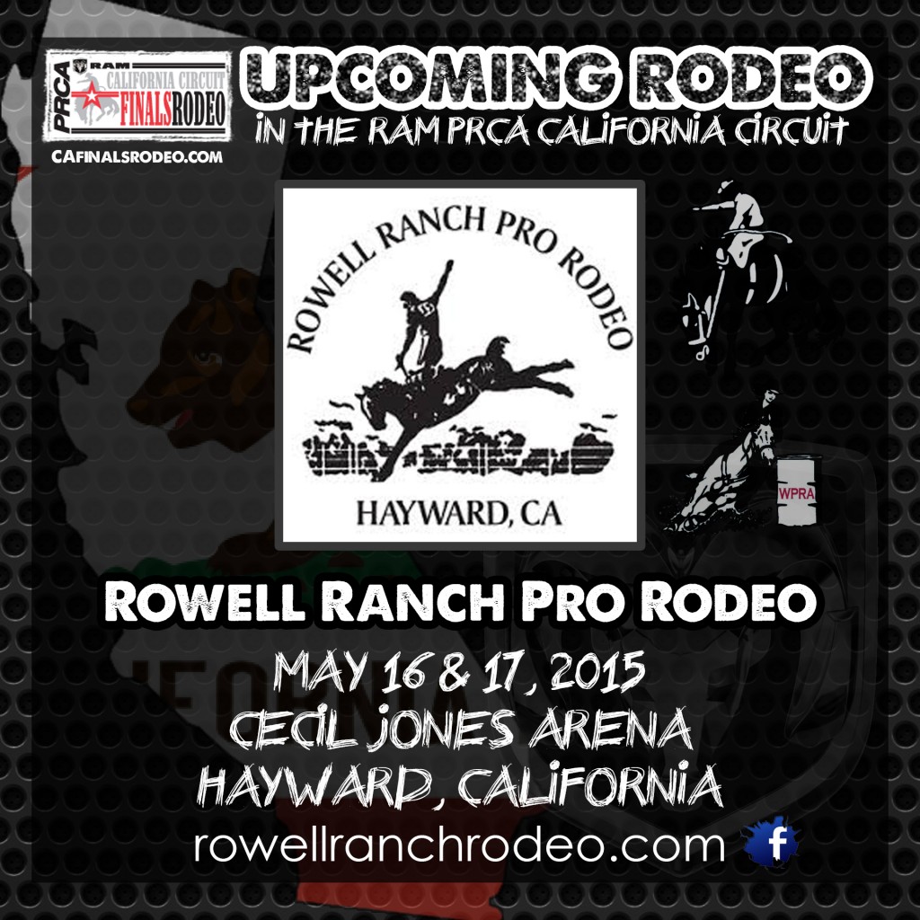 95th Annual Rowell Ranch Rodeo - May 16 & 17, 2015