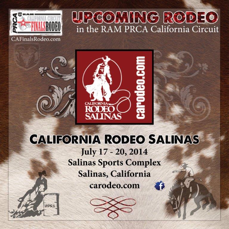 Happening Now! 104th California Rodeo Salinas! | RAM PRCA California ...