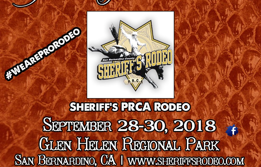 UPCOMING RODEO: Sheriff’s PRCA Rodeo – San Bernardino