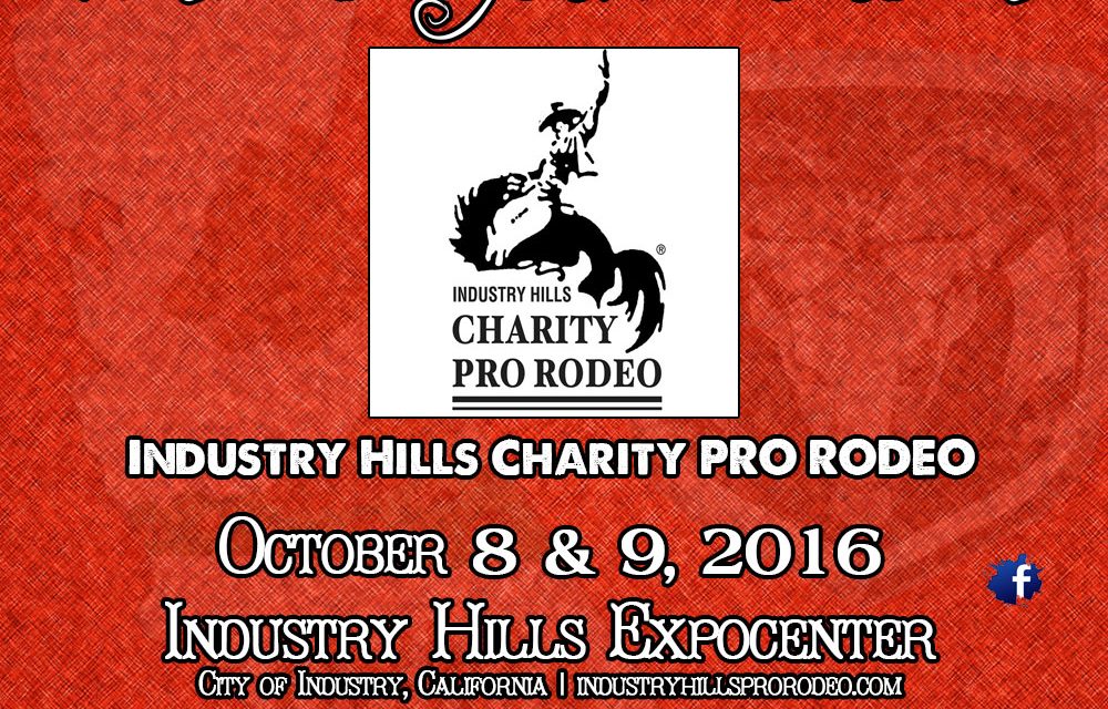 31st Annual Industry Hills Charity Pro Rodeo Starts Tonight!! – October 8 & 9, 2016