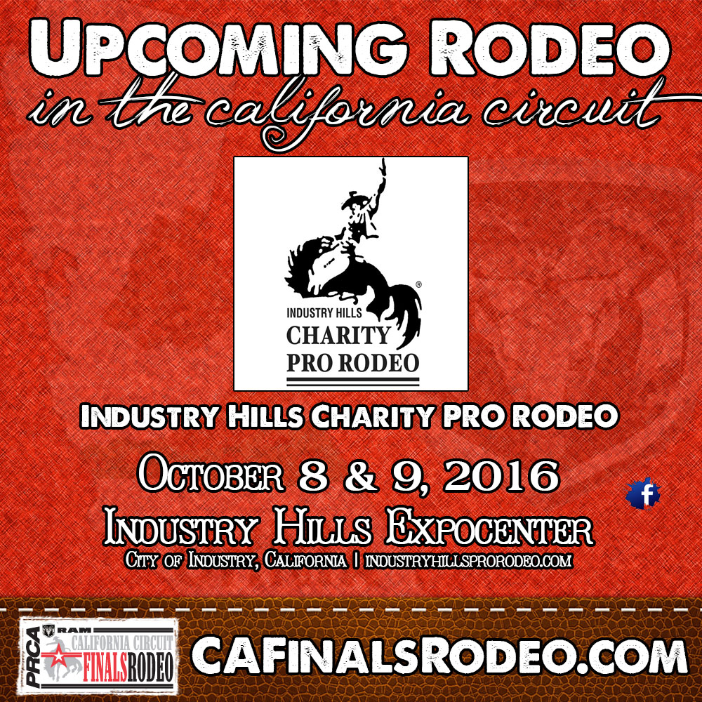 31st Annual Industry Hills Charity Pro Rodeo - Oct 8 & 9, 2016
