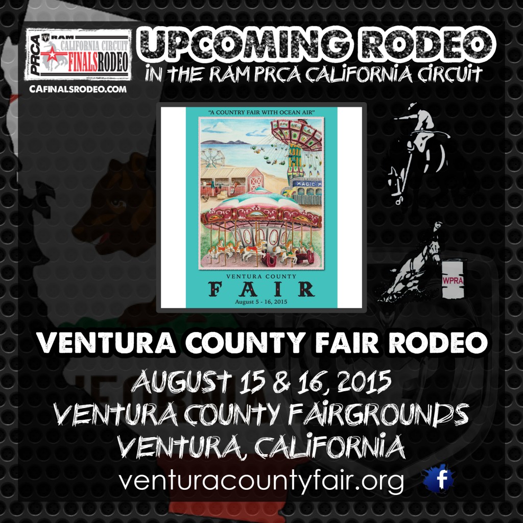 Ventura County Fair Rodeo - August 15 & 16, 2015